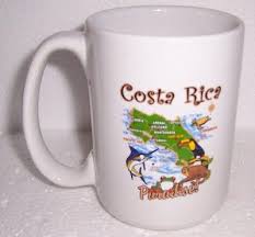 Costa Rica Map Coffee Mug
